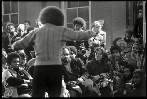 Angela Davis At Keskidee Centre, London, From The Series The Black Triangle