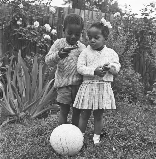 Children Playing A Game, London